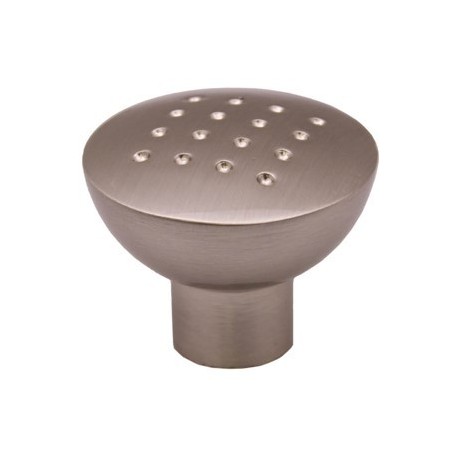 Dimpled Knob 33mm Brushed Nickel