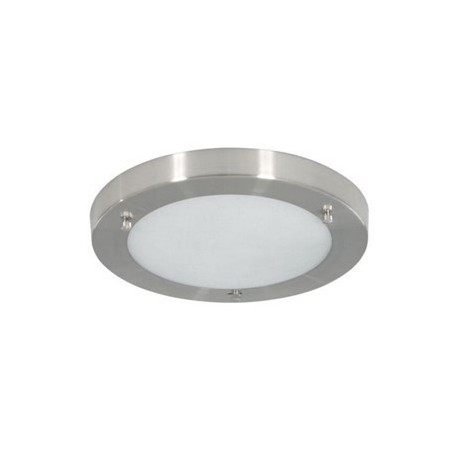 Plafondlamp mat chrome 310mm