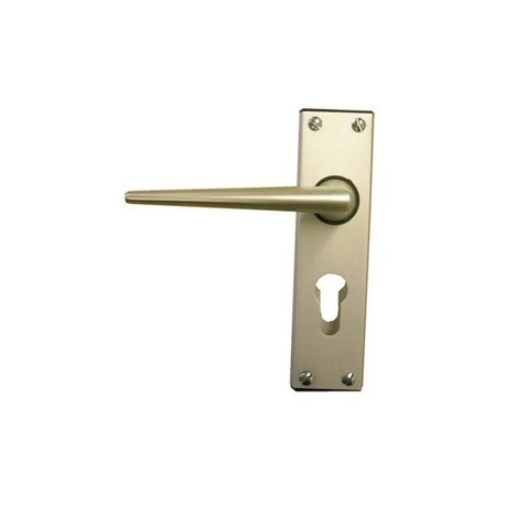 Ellbee Eurolock statische deurgrepen Aluminium (3662)